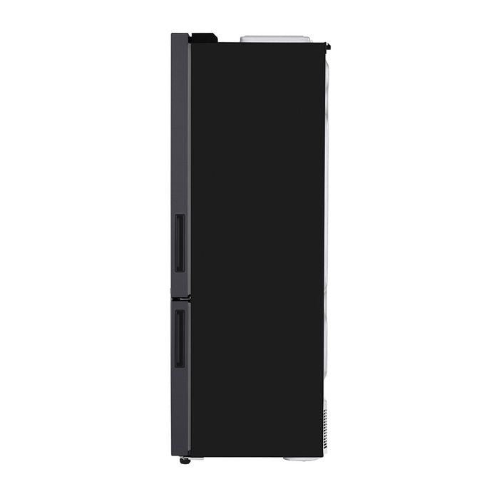 LG GC - B569NQCM 2 Doors Fridge 455L Trimless Tempered Glass Shelf Matte Black | TBM Online