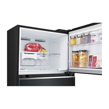 LG GN - B372PQBK 2 Doors Fridge Top Freezer 375L | TBM Online