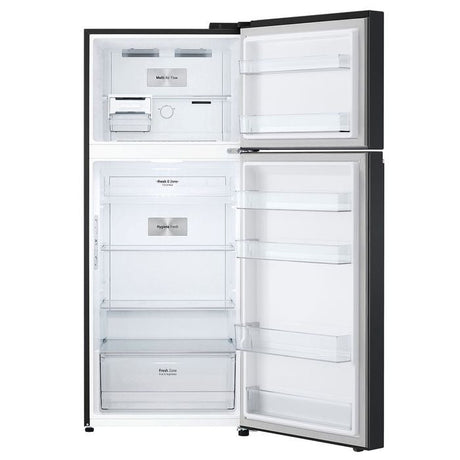 LG GN - B372PQBK 2 Doors Fridge Top Freezer 375L | TBM Online