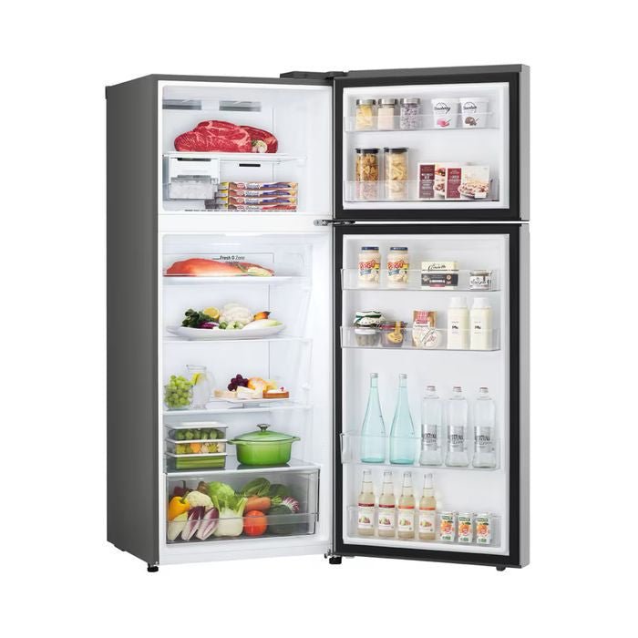 LG GN - B392PFFK 2 Doors Fridge 423L Smart Inverter ThinQ Essence Matte Black | TBM Online
