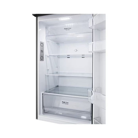 LG GN - B392PFFK 2 Doors Fridge 423L Smart Inverter ThinQ Essence Matte Black | TBM Online