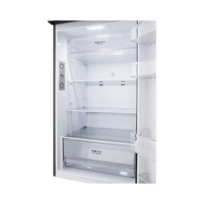 LG GN - B392PFFK 2 Doors Fridge 423L Smart Inverter ThinQ Essence Matte Black | TBM Online