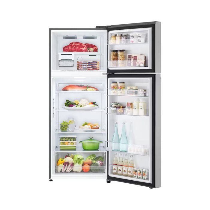 LG GN - B392PFFK 2 Doors Fridge 423L Smart Inverter ThinQ Essence Matte Black | TBM Online