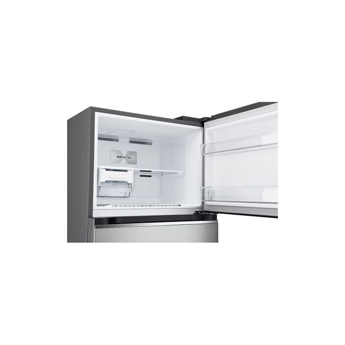 LG GN - B392PLGK 2 Doors Fridge Inverter Door Cooling Multi Air Flow N395L Platinum Silver | TBM Online