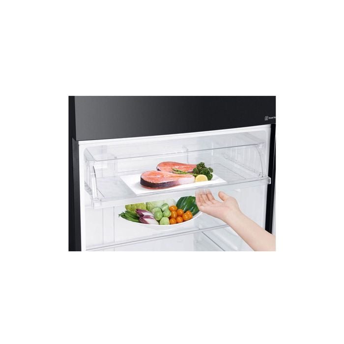 LG GN - B392PQBK 2 Doors Fridge Top Freezer 395L | TBM Online