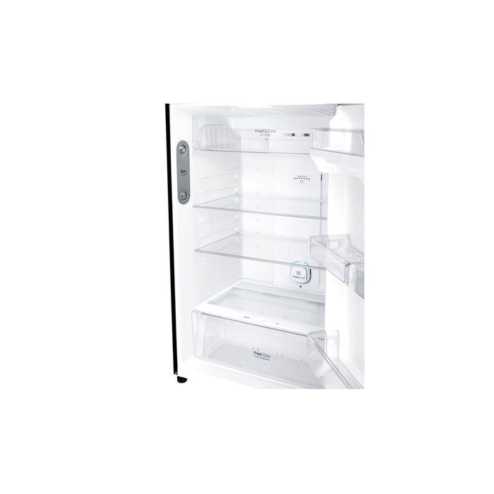 LG GN - B392PQBK 2 Doors Fridge Top Freezer 395L | TBM Online