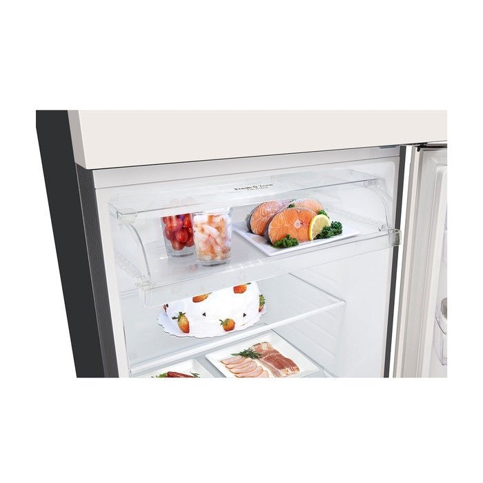 LG GN-B452PBFK 2 Doors Fridge 461L Smart Inverter Linear Cooling Nature Beige | TBM Online