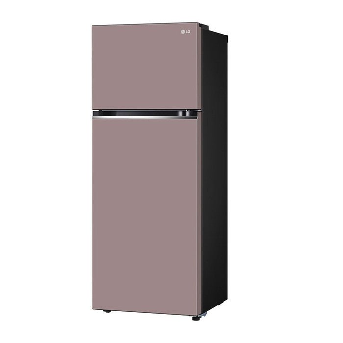 LG GN-B452PPFK 2 Doors Fridge 461L Smart Inverter Linear Cooling Clay Pink | TBM Online