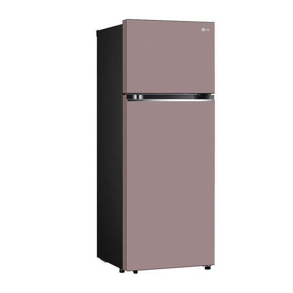 LG GN-B452PPFK 2 Doors Fridge 461L Smart Inverter Linear Cooling Clay Pink | TBM Online