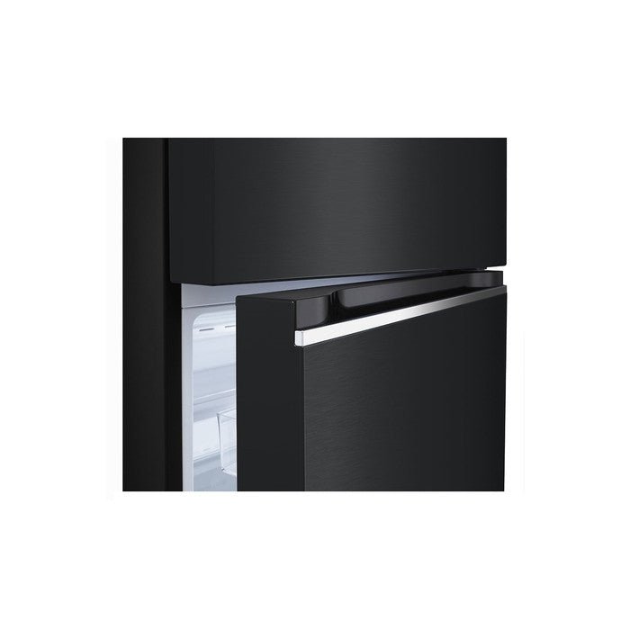 LG GN-B452PQBK 2 Doors Fridge 461L Smart Inverter Linear Cooling Matte Black | TBM Online