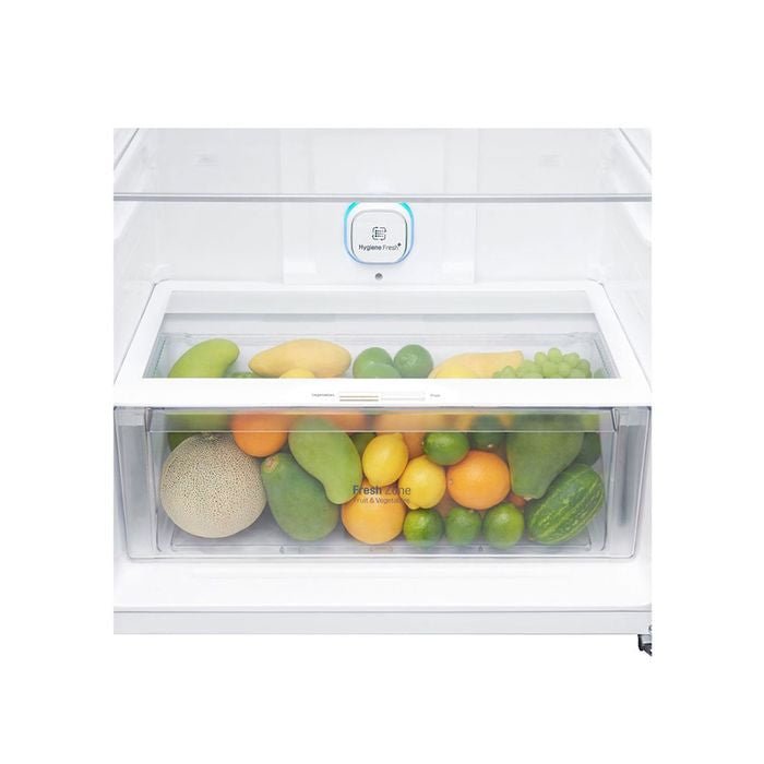 LG GN - C702SGGM 2 Doors Fridge 506L Inverter Linear Black Glass | TBM Online