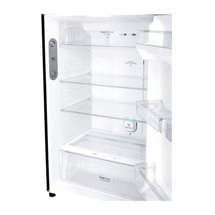 LG GN - C702SGGM 2 Doors Fridge 506L Inverter Linear Black Glass | TBM Online