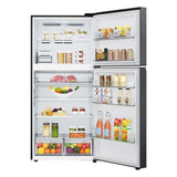 LG GRTB622PQFQ 2 Doors 656L Top Freezer Fridge In Essence Matt Black | TBM Online