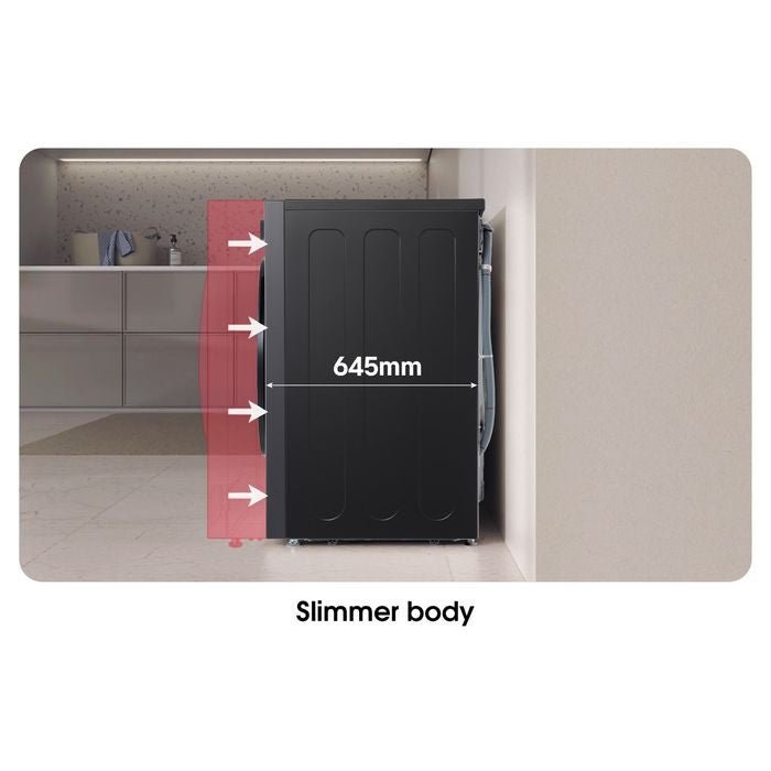 LG F2515RNEG Washer Dryer 15kg/8kg With AI Direct Drive And Turbowash | TBM Online