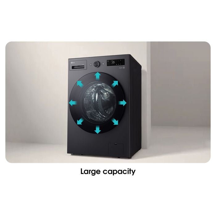 LG F2515RNEG Washer Dryer 15kg/8kg With AI Direct Drive And Turbowash | TBM Online