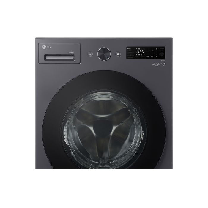 LG F2515RNEG Washer Dryer 15kg/8kg With AI Direct Drive And Turbowash | TBM Online