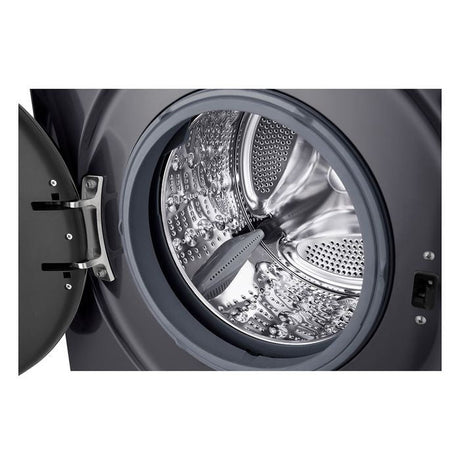 LG FB1209R5M Front Load Washer 9kg Dryer 5kg Tempered Glass Door Inverter Matte Black | TBM Online
