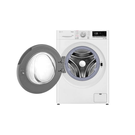 LG FV1209D4W Front Load Washer 9.0 kg Dryer With AI Direct Drive & Steam 5.0 kg | TBM Online