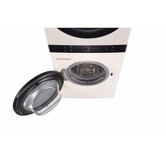 LG WT1410NHEE 14.0kg Objet Washtower Washer 10.0kg Dryer Beige | TBM Online