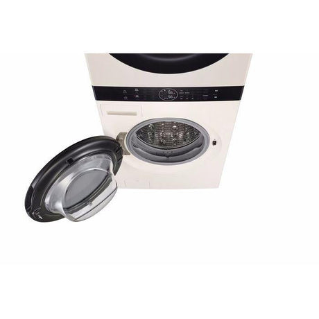 LG WT1410NHEE 14.0kg Objet Washtower Washer 10.0kg Dryer Beige | TBM Online