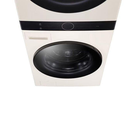 LG WT1410NHEE 14.0kg Objet Washtower Washer 10.0kg Dryer Beige | TBM Online