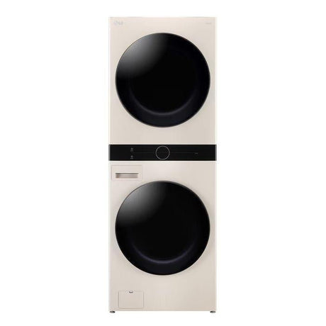LG WT1410NHEE 14.0kg Objet Washtower Washer 10.0kg Dryer Beige | TBM Online