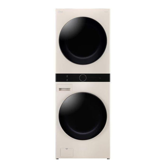 LG WT1410NHEE 14.0kg Objet Washtower Washer 10.0kg Dryer Beige | TBM Online