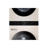 LG WT1410NHEE 14.0kg Objet Washtower Washer 10.0kg Dryer Beige | TBM Online