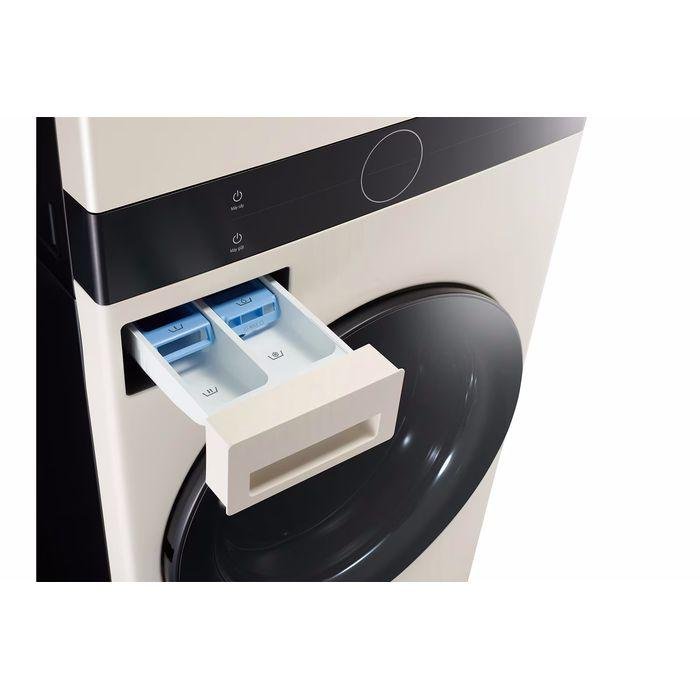 LG WT1410NHEE 14.0kg Objet Washtower Washer 10.0kg Dryer Beige | TBM Online
