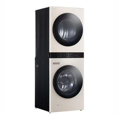 LG WT1410NHEE 14.0kg Objet Washtower Washer 10.0kg Dryer Beige | TBM Online