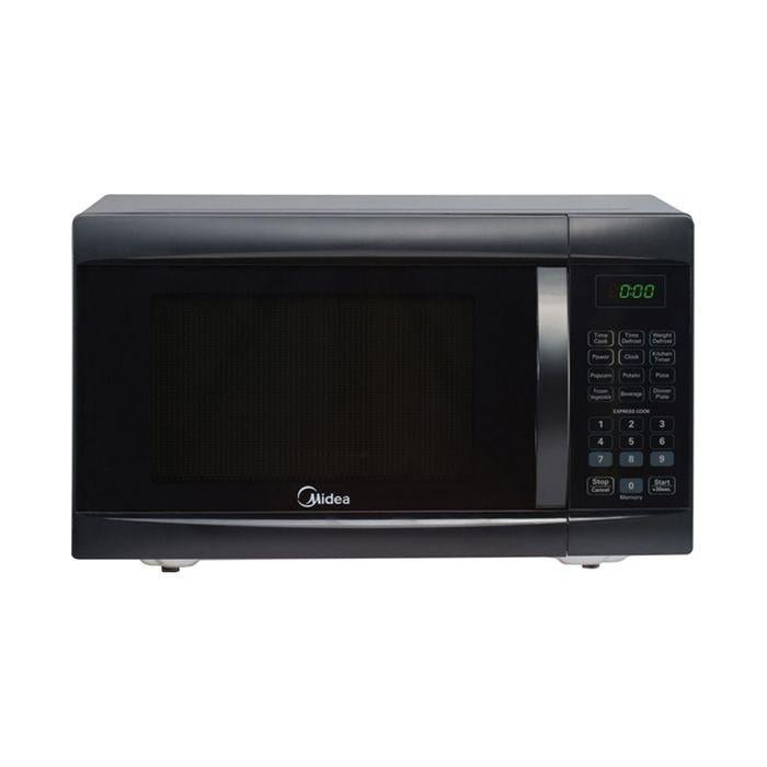 Midea EM825AGS-BK 25.0L Microwave Oven With 8 Auto Menu Setting Black | TBM Online