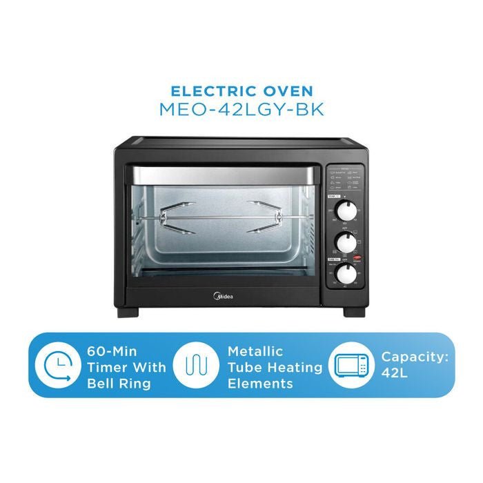 Midea MEO - 42LGY - BK Electric Oven 42L | TBM Online