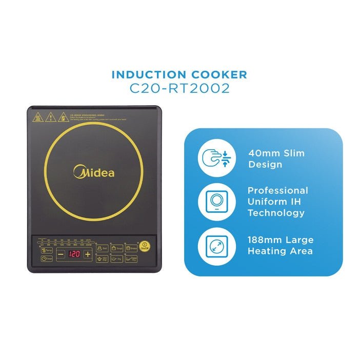 Midea C20-RT2002 Induction Cooker 2000W | TBM Online