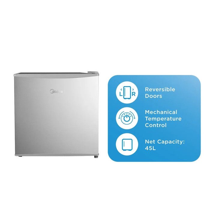 Midea MDRD86FGG Mini Bar Fridge G50L | TBM Online