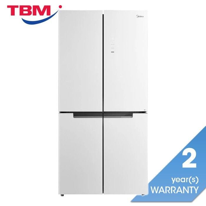 Midea MDRF633MIF61W 4 Doors Fridge Inverter G580L | TBM Online