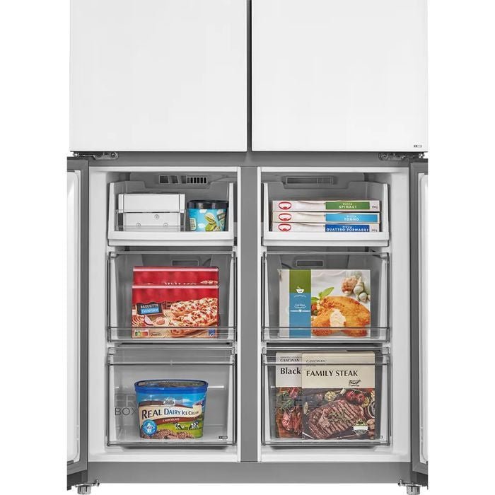 Midea MDRF633MIF61W 4 Doors Fridge Inverter G580L | TBM Online