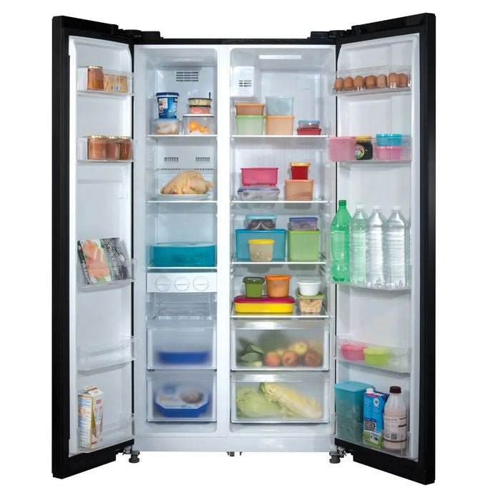 Midea MSS - 580WEVB Side By Side Fridge G510L | TBM Online