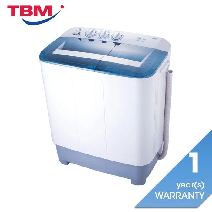 Midea MSW - 8008P Top Load Washer Semi Auto Magic Cleaning Filter 8.0kg | TBM Online