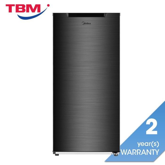 Midea MDRD229FGD28 - MY 1 Door Fridge 163L Black | TBM Online