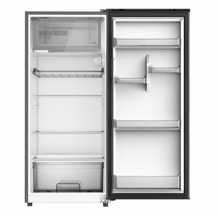 Midea MDRD268FGD28 - MY 1 Door Fridge 196L Black | TBM Online