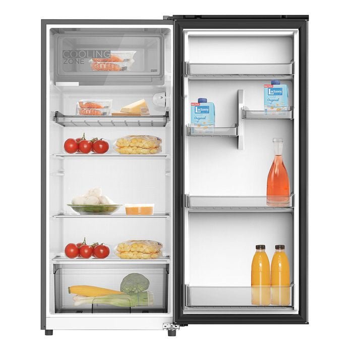 Midea MDRD268FGD28 - MY 1 Door Fridge 196L Black | TBM Online