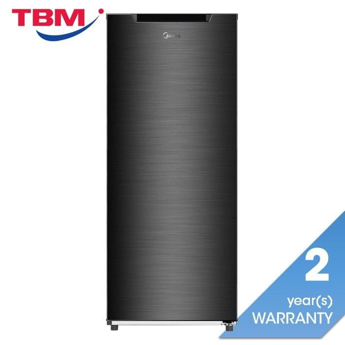 Midea MDRD268FGD28 - MY 1 Door Fridge 196L Black | TBM Online