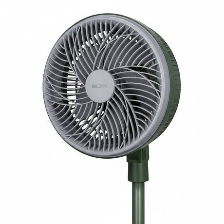 Elba ESF - FT1004(GN) 10" 5 Fan Blades Stand Fan Green | TBM Online