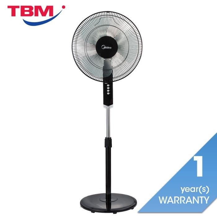Midea MF - 16FS10NS 16" Stand Fan Silver | TBM Online
