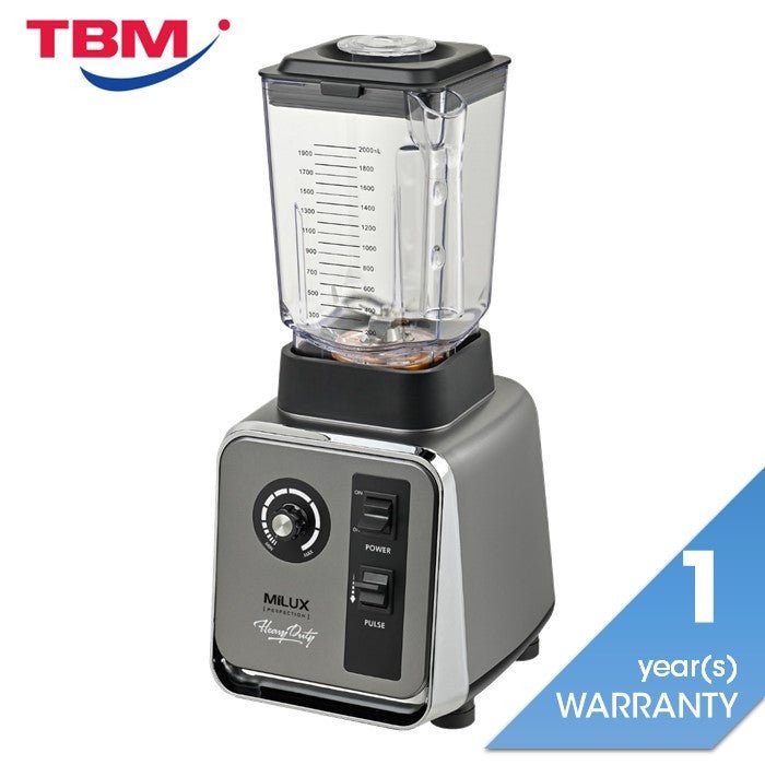 Milux MCB - 2000 High Capacity Blender 1500W | TBM Online