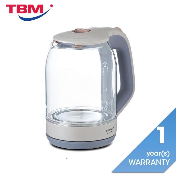 Milux MJK - 181G Jug Kettle 1.8L | TBM Online