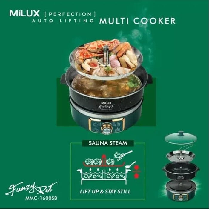 Milux MMC-1600SB Multi Cooker | TBM Online
