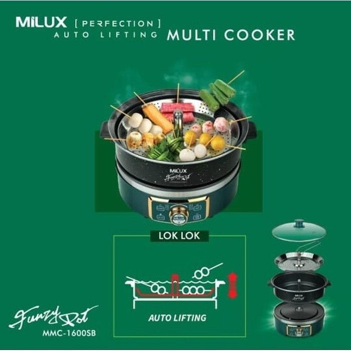 Milux MMC-1600SB Multi Cooker | TBM Online
