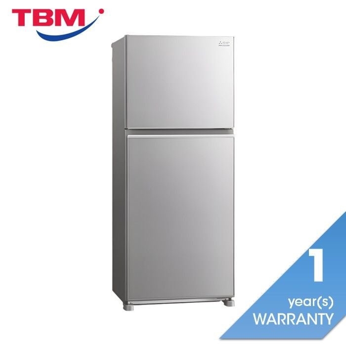 Mitsubishi MR - FX47EN GSL 2 Doors Fridge G421L Silver | TBM Online