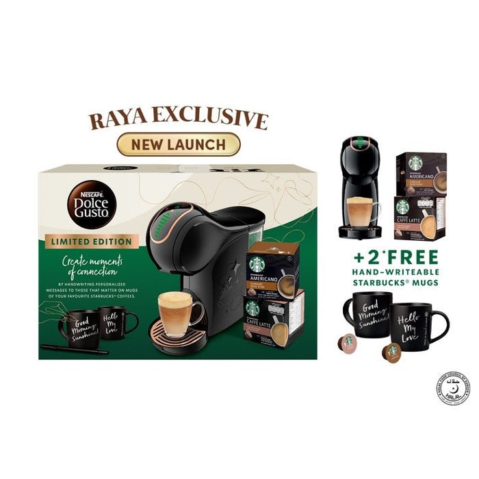 Nescafe 22572276 GENIO S SHARE Dolce Gusto Coffee Machine Genio S Share 0.8L Bundle With FOC 2 Boxes Capsules + Premium Gift | TBM Online